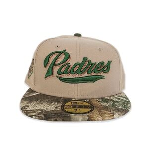 NWT Sz 7 1/4 SD Padres Real Tree
Como Visor Groy Bottom Petco Pork Side
Patch
